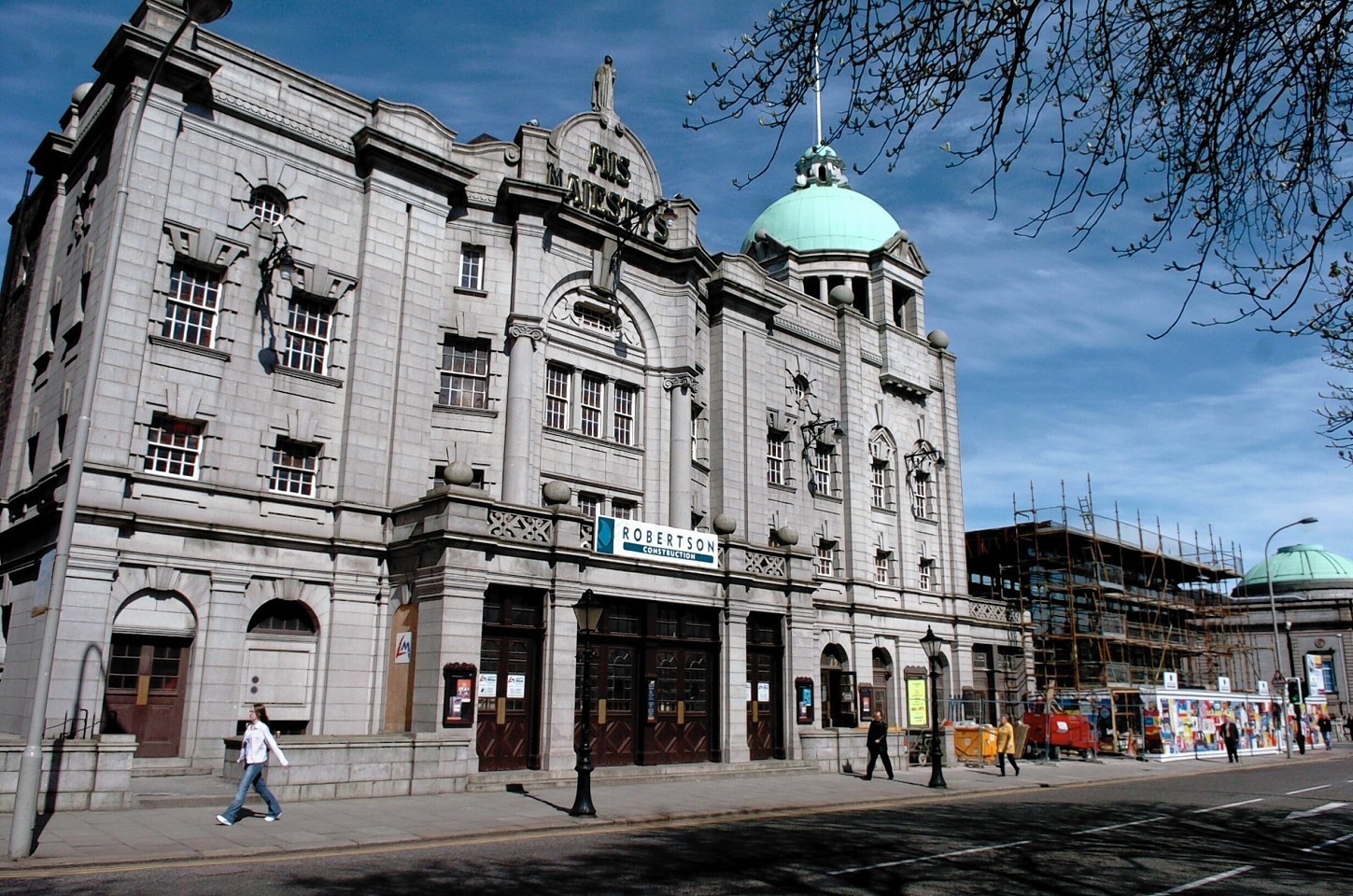His Majesty's Theatre will be one of the buildings taking part in the Granite Video project